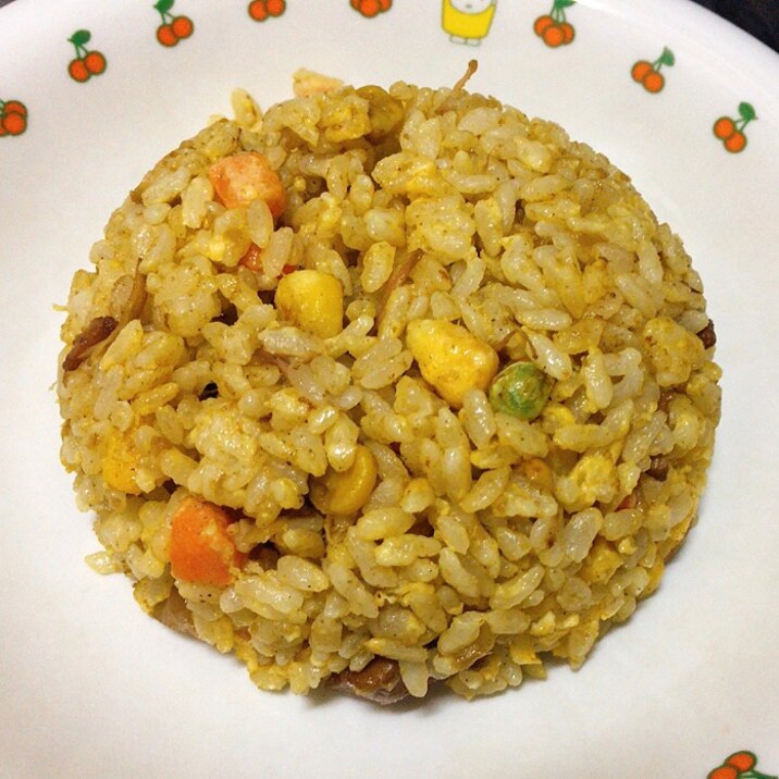 カレーリメイク☆チャーハン☆